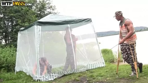 ◤Hard Fuck Girls◢ Hot Hard Core Fuck In The Army With Eric, Edik And Hailey Ariana ►Cail, Hailey Ariana, Edik