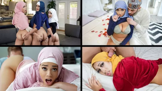 ◤Team Skeet Selects◢ Best Of Hijab Hookup ►Ella Knox, Willow Ryder, Penelope Woods