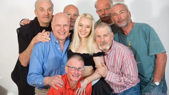 ◤Oldje◢ Old School Gangbang ►Lolita Taylor, Ben, Nico