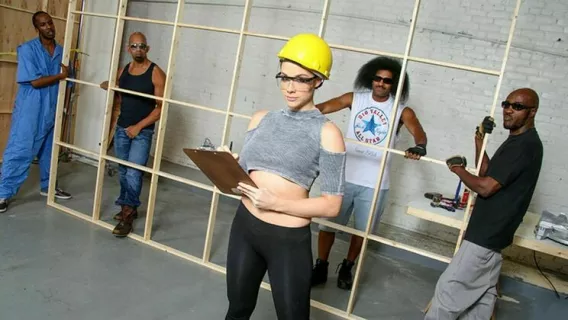 ◤Blacks on Blondes◢ Chanel Preston ►Jack Napier, Shane Diesel, Charlie Mac