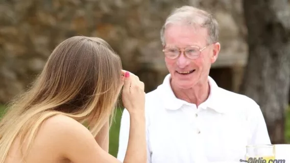 ◤Oldje◢ Cum For Breakfast ►Nikky Thorne, John