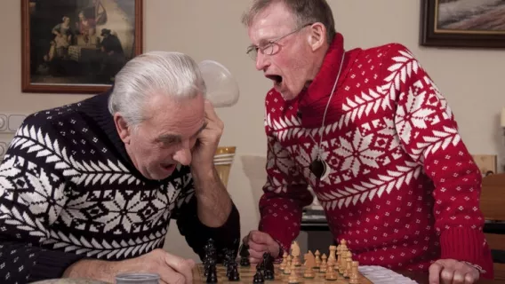 ◤Oldje◢ Two Old Dicks For The Nurse ►David, Cherry Kiss, John