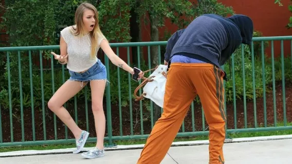 ◤Stranded Teens◢ Natural Teen Fucks For A Ride ►Alex Blake