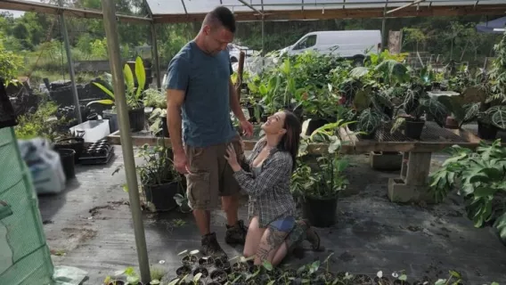 ◤RK Prime◢ Getting Banged In The Greenhouse ►Katie Kingerie, Peter Fitzwell