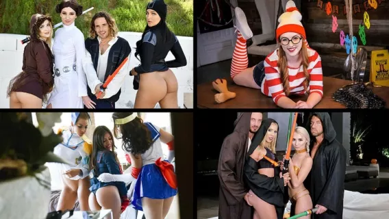 ◤Team Skeet Selects◢ A Cosplay Compilation ►Sami Parker, Avery Black, Brooklyn Gray