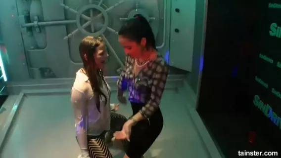 ◤Tainster◢ Cayla Lyons, Celine Noiret And Rebecca - Dso Party Sextasy Part 5 - Lesbian Cam ►Ani Black Fox, Ivana Sugar, Vanessa Decker