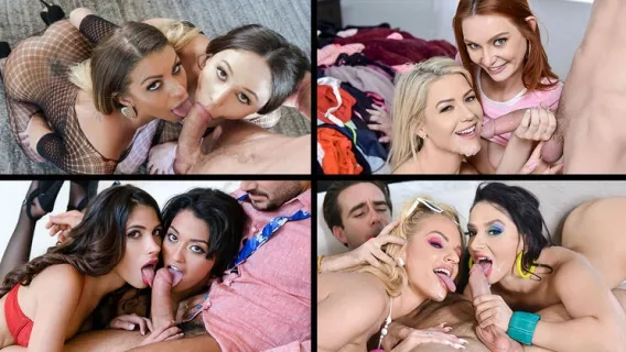 ◤MYLF◢ Two Girls One Cock Compilation ►Brooklyn Chase, Penny Barber, Olive Glass